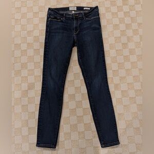 Frame Denim Women's Dark Indigo Skinny Jeans